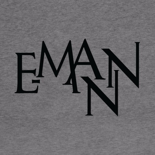 E-MANN Logo (Black) by Elamikins